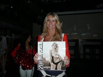 2010 Broncos Cheerleader Calendar cover girl