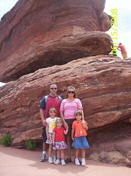 Went to Garden of the Gods in Colorado Springs and did some hiking on fathers day.