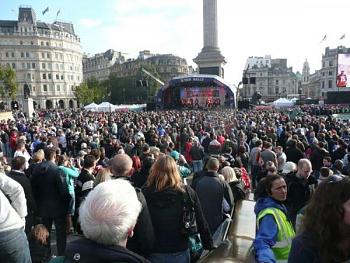 NFL Experience on Saturday at Trafalgar square (mostly Niner stuff)