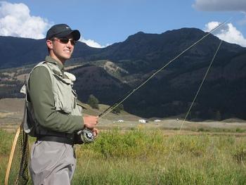 I look good in waders and I know it.