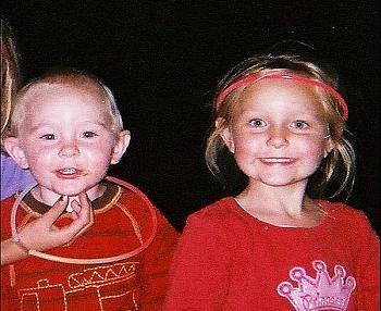 Liam & Abby 4th of July 2008