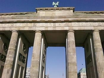 Brandenburg Gate in Berlin.
